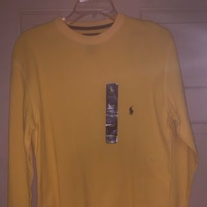 Yellow Long Sleeve Ralph Lauren